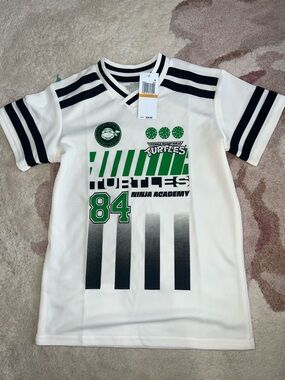 NEW Nickelodeon Ninja Turtles Graphic Jersey